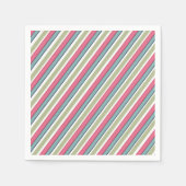 Farbstreifen Serviette (Vorderseite)