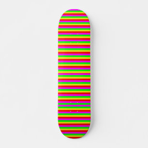Farbstreifen Skateboard