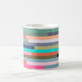 Farbstreifen-Tasse Kaffeetasse (Mittel)
