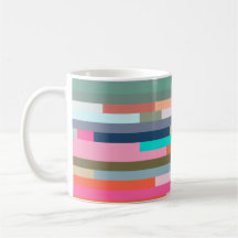 Farbstreifen-Tasse