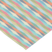 Farbstreifen. Tischdecke (Schrägansicht)