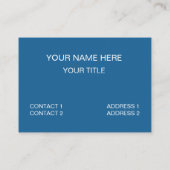 Farbstreifen Visitenkarte (Rückseite)