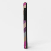 Farbstreifenmuster 3 Case-Mate iPhone hülle (Hinten/Links)