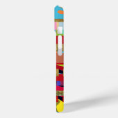 Farbstreifenmuster Case-Mate iPhone Hülle (Rückseite / Links)