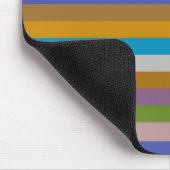 Farbstreifenmuster Mousepad (Ecke)
