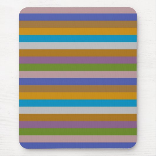 Farbstreifenmuster Mousepad (Vorne)