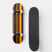 Farbstreifenmuster Skateboard (Vorne)