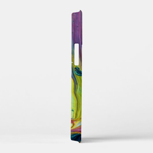 Farbstrom-Akryltropfen Case-Mate iPhone Hülle (Rückseite / Rechts)