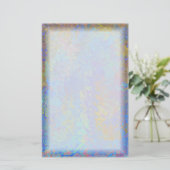 Farbstrudel-Grenze Briefpapier (Stehend Vorderseite)