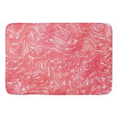 Farbstruktur "Perlbeere" Badematte (Vorderseite)