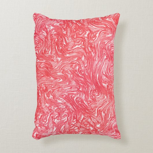 Farbstruktur "Perlbeere" Dekokissen (Vorderseite(Vertikal))