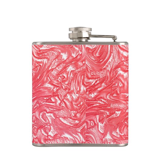 Farbstruktur "Perlbeere" Flachmann (Rückseite)