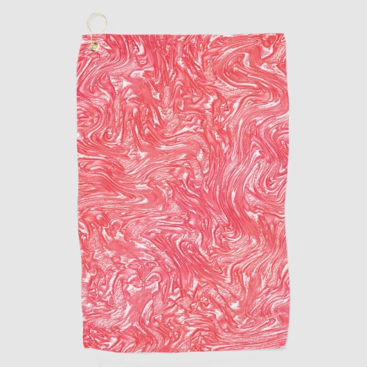 Farbstruktur "Perlbeere" Golfhandtuch (Vorderseite)