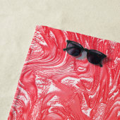 Farbstruktur "Perlbeere" Strandtuch (Beispiel)