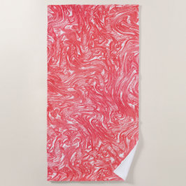 Farbstruktur "Perlbeere" Strandtuch