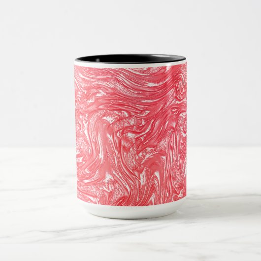 Farbstruktur "Perlbeere" Tasse (Zentrum)