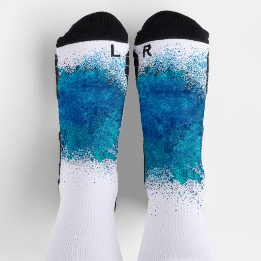 Farbstrümpfe Socken (Oben)