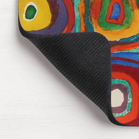 Farbstudie, 1913 von Wassily Kandinsky Mousepad (Ecke)