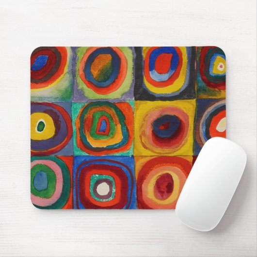 Farbstudie, 1913 von Wassily Kandinsky Mousepad (Mit Mouse)
