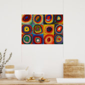 Farbstudie, 1913 von Wassily Kandinsky Poster (Küche)