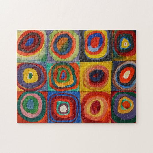 Farbstudie, 1913 von Wassily Kandinsky Puzzle (Horizontal)