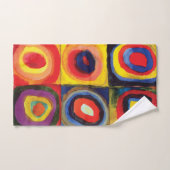 Farbstudie durch Wassily Kandinsky Handtuch (Handtuch)