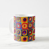 Farbstudie durch Wassily Kandinsky Kaffeetasse (Vorderseite Links)