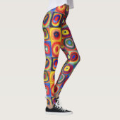 Farbstudie durch Wassily Kandinsky Leggings (Rechts)
