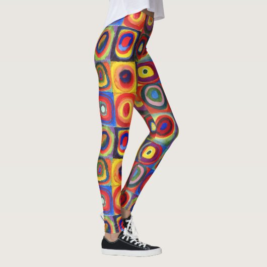 Farbstudie durch Wassily Kandinsky Leggings (Rechts)