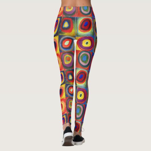 Farbstudie durch Wassily Kandinsky Leggings (Rückseite)