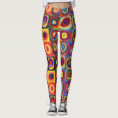 Farbstudie durch Wassily Kandinsky Leggings (Vorderseite)