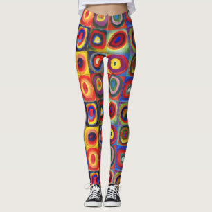 Farbstudie durch Wassily Kandinsky Leggings