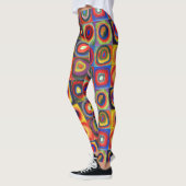 Farbstudie durch Wassily Kandinsky Leggings (Links)