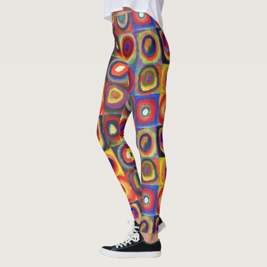 Farbstudie durch Wassily Kandinsky Leggings (Links)