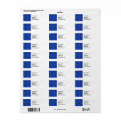 Farbstudie Quadrate Quadrate Blau Kreise (Vorne)