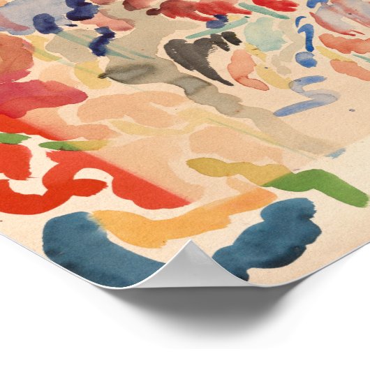 Farbstudie | Rik Wouters Poster (Ecke)