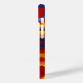 Farbstudie über Quadrat-Kreise von Kandinsky Case-Mate iPhone Hülle (Rückseite / Links)