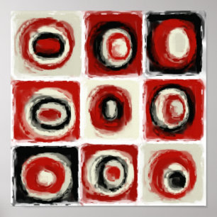 Farbstudie von Schneewittchen Poster