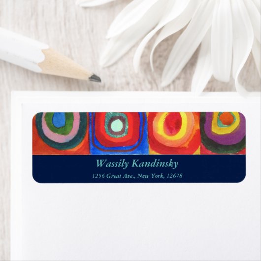 Farbstudie von Wassily Kandinsky (Insitu)