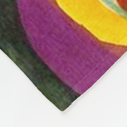 Farbstudie von Wassily Kandinsky Fleecedecke (Ecke)