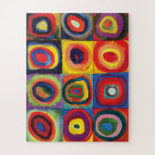Farbstudie von Wassily Kandinsky Puzzle (Vertikal)