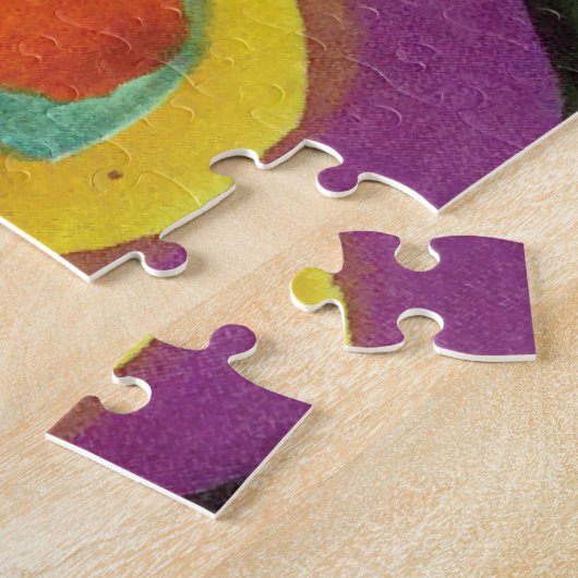 Farbstudie von Wassily Kandinsky Puzzle (Seite)