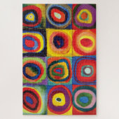 Farbstudie von Wassily Kandinsky Puzzle (Vertikal)