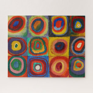 Farbstudie von Wassily Kandinsky Puzzle
