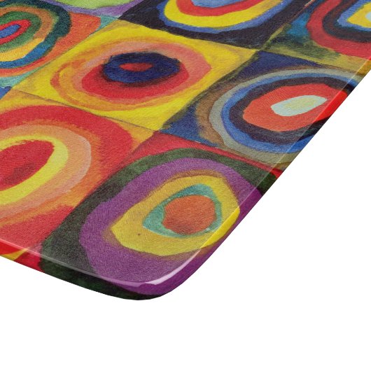 Farbstudie von Wassily Kandinsky Schneidebrett (Ecke)