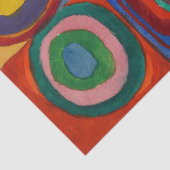 Farbstudie von Wassily Kandinsky Seidenpapier (Detail)