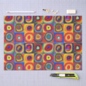 Farbstudie von Wassily Kandinsky Seidenpapier (Handwerk)