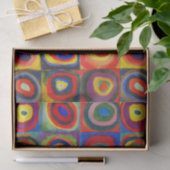 Farbstudie von Wassily Kandinsky Seidenpapier (Geschenk)