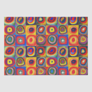Farbstudie von Wassily Kandinsky Seidenpapier