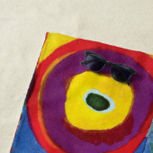 Farbstudie von Wassily Kandinsky Strandtuch (Beispiel)